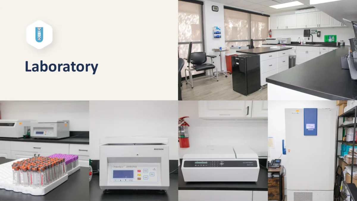 Page 8: Laboratory.