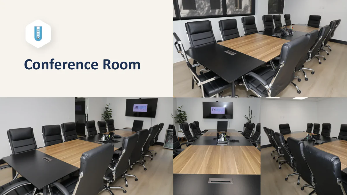 Page 9: Conference room.